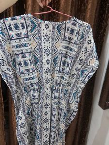 Patterned Casual Dress