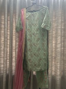Vark by Westside Mint Green Kurta Set