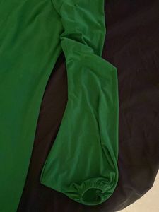 Green Bodycon Mini Dress