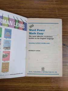 Word Power Made Easy by Norman Lewis