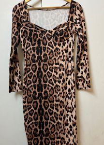 Leopard Print Bodycon Dress