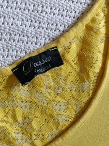 Flowy Yellow Sleeveless Dress