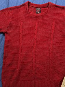 Red sweater
