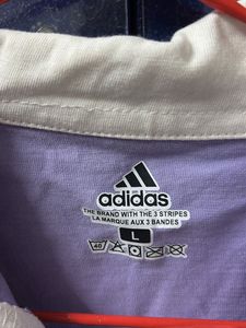 Adidas Lavender Polo Shirt