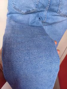 ZARA Light Wash blue Jeans solid 💙