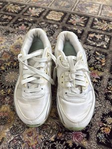 White Nike Air Max Sneakers