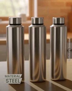 Pack of 3 Stainless Steel Water Bottle (RH)