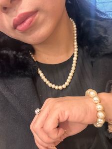 Pearl Jewellery 3 Pc Set (Big Size )