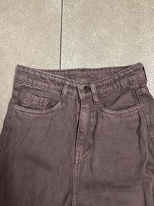 Brown Baggy Fit Jeans