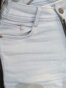 Light Wash Denim Shorts