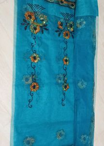 SALE😻💙only Saree (no blouse)