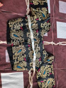 Black Embroidered Blouse