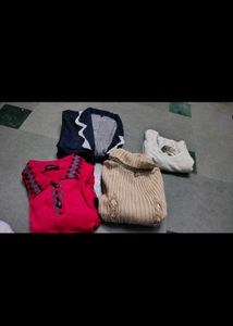 winter combo sweater dresses warm 3