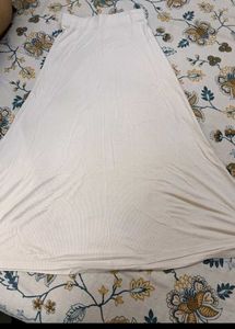Cream Pencil Skirt