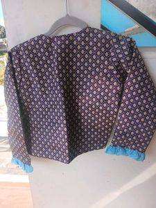 Patterned Bolero Jacket