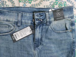 Ripped bellbottom jeans