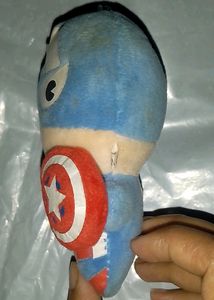 Captain America Plush Keychain Soft Toys For Kids
