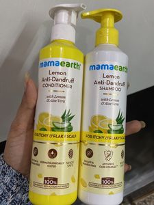 Mamaearth Lemon Anti-Dandruff Duo