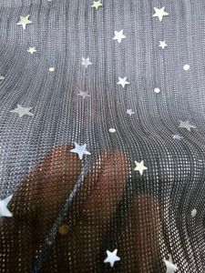 Sparkly Star Print Sleeveless Top
