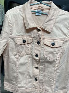 Vero Moda Peach Denim Jacket