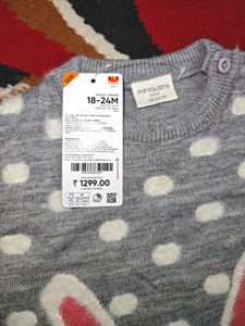 Cute Bunny Kids Sweater