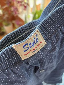 Men's Blue Polka Dot Boxers