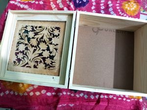 Carved Wooden Box