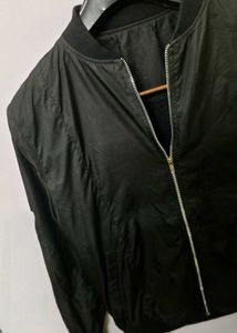 Men's Black Bomber Jacket