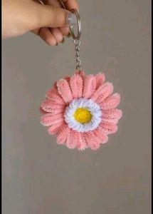 Cute Flower Keychain