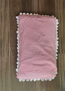 Pure cotton Floral Embroidered Bedsheet