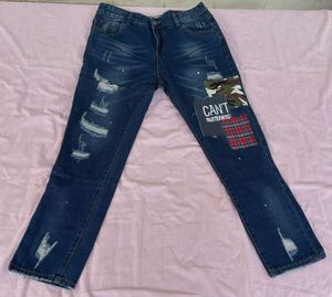 Daisy Womens Boyfriend Jeans