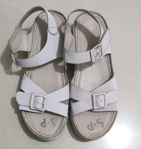 BATA Comfortable Beige Sandals...