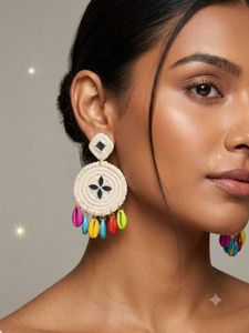 Bohemian Dangle Earrings(Navratri special)