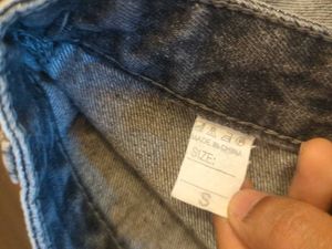 Gray Denim Shorts (S)