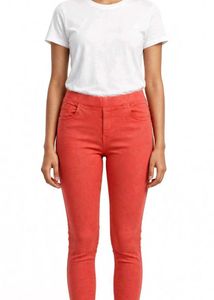 Coral Stretch Skinny Pants