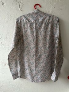 Men's Casual Printed Long Sleeve Shirt