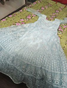 Beautiful Embroidered Anarkali Gown