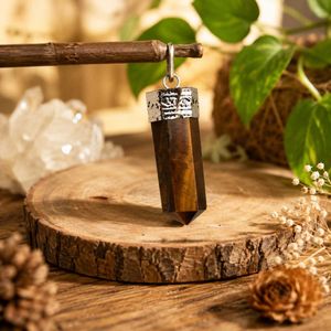 Tiger's Eye Crystal Pendant