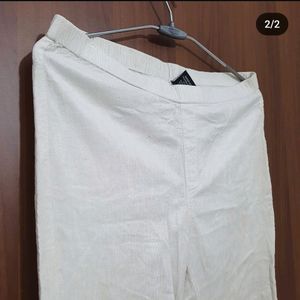 White Corduroy Jeggings