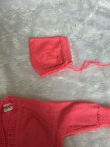 Baby Girl Knit Sweater &amp; Pants Set