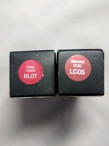 Be! Myn Set of 2 Lipstick &amp; Lipgloss