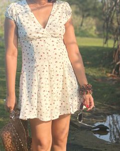 Chic Floral Mini Dress