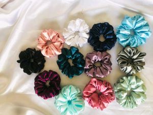 Satin Scrunchie Set 12 Piece