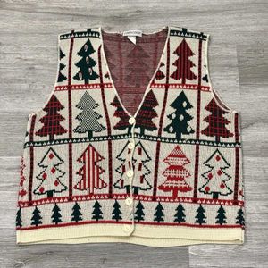 Cozy Christmas Tree Knit Sweater