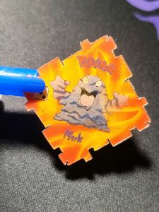 Big babol Pokemon Muk giga card collectible