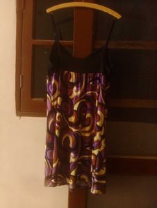 Bohemian Print Spaghetti Strap Dress