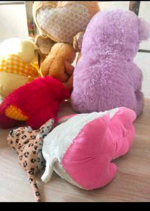 Assorted Plush Toys Set of 7
