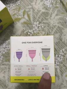 Pee Safe Reusable Menstrual Cup Large