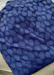 One Piece Dress Navy Blue Polka Dot Net |