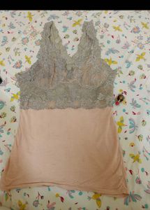Vintage Y2k Lace Detail Cami Top